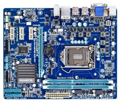 Лот: 3510855. Фото: 1. Gigabyte GA-H61M-S2V-B3. Материнские платы