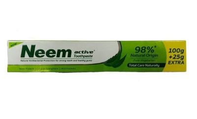Лот: 12885526. Фото: 1. Зубная паста Neem Active 125 гр... Уход за полостью рта