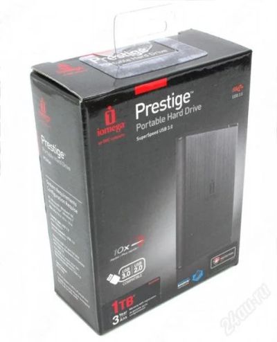 Лот: 2402876. Фото: 1. Внешний диск iomega Prestige Portable... USB-флеш карты
