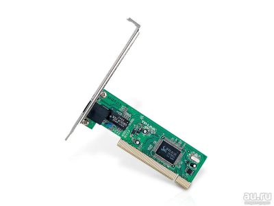 Лот: 9287999. Фото: 1. Сетевая карта TP-LINK 100mb/s... Платы расширения, контроллеры, доп. порты