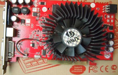 Лот: 5037835. Фото: 1. Palit Radeon X800 GTO 400Mhz AGP... Видеокарты