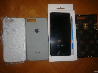 Лот: 18272950. Фото: 1. Iphone 7 plus 128 gb Black, айфон... Смартфоны