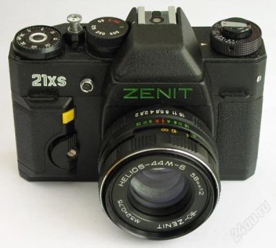 Лот: 2110374. Фото: 1. Зенит 21XS Объектив Helios-44M-6. Плёночные зеркальные