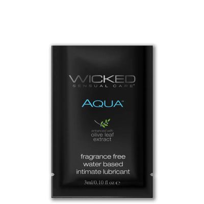 Лот: 24253605. Фото: 1. Лубрикант Wicked Aqua на водной... Интимная косметика, смазки
