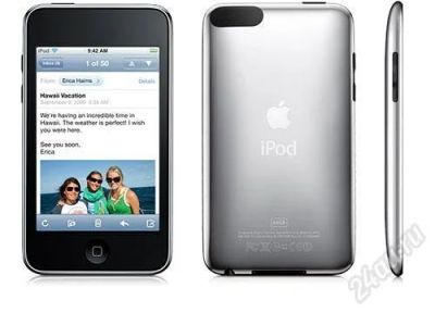 Лот: 2927554. Фото: 1. Ipod 3 touch 8Gb можно обмен андройд. Плееры
