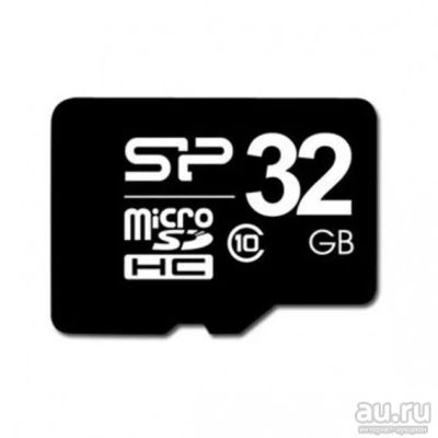 Лот: 14903233. Фото: 1. Карта памяти microSDHC Silicon... Карты памяти