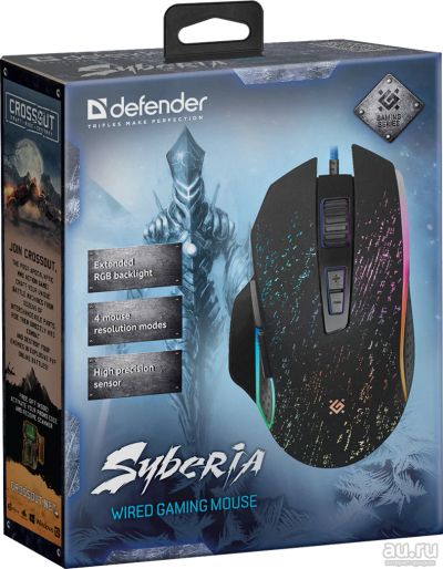 Лот: 17911419. Фото: 1. Проводная игровая мышь Defender... Клавиатуры и мыши