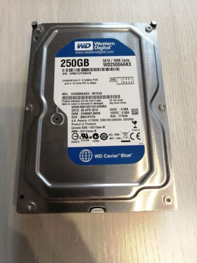 Лот: 17832854. Фото: 1. HDD Жесткий диск Western Digital... Жёсткие диски (HDD)