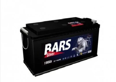 Лот: 15105399. Фото: 1. Bars Silver 190 Ач (болт) прям... Аккумуляторы