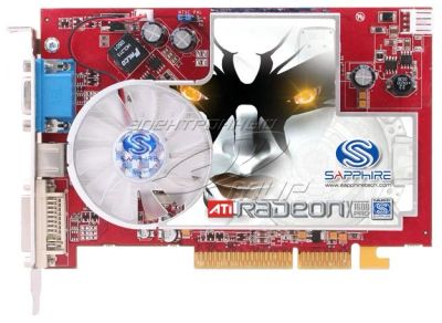 Лот: 7350859. Фото: 1. Sapphire Radeon X1600 PRO AGP... Видеокарты