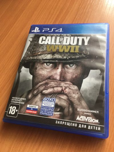 Лот: 16292963. Фото: 1. Call of Duty WW2 PS4. Игры для консолей
