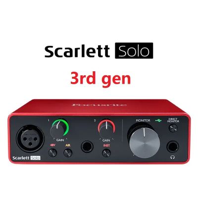 Лот: 23233072. Фото: 1. Звуковая карта focusrite scarlett... Звуковые карты