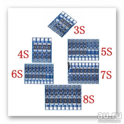 Лот: 9989561. Фото: 1. Балансировочная плата 3S 4s 5s... Печатные платы
