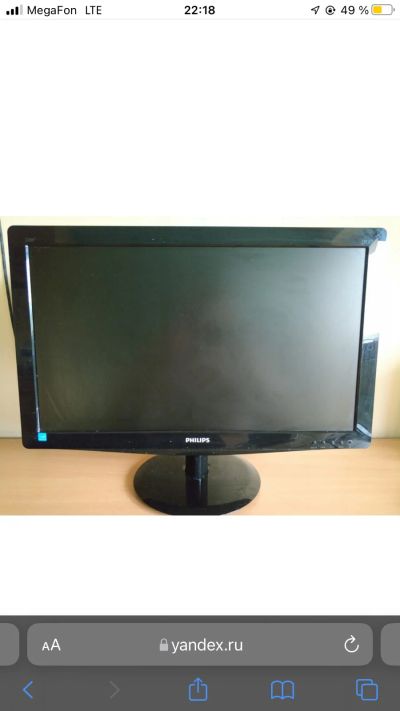 Лот: 18800066. Фото: 1. philips 226vl led. ЖК-мониторы