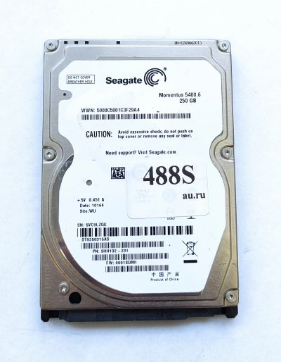 Лот: 18453261. Фото: 1. Жесткий диск SATA-II 2,5 Seagate... Жёсткие диски (HDD)