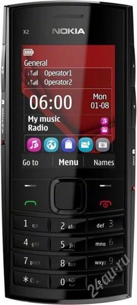 Лот: 1753918. Фото: 1. nokia x2-02 bright red новый... Кнопочные мобильные телефоны