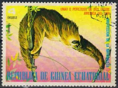 Лот: 21440455. Фото: 1. 1977. Экваториальная Гвинея. Животные... Марки