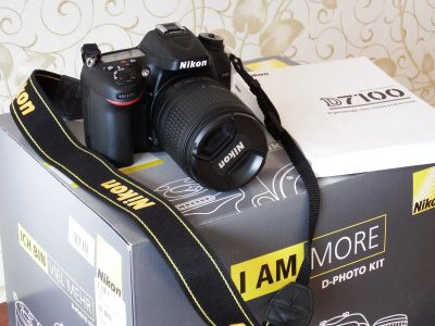 Лот: 4948009. Фото: 1. Nikon D7100 Kit 18-105mm f/3.5-5... Цифровые зеркальные