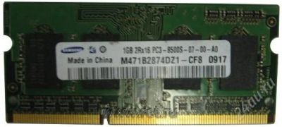 Лот: 1659637. Фото: 1. Samsung (m471b2874dz1-cf8) 1gb... Оперативная память