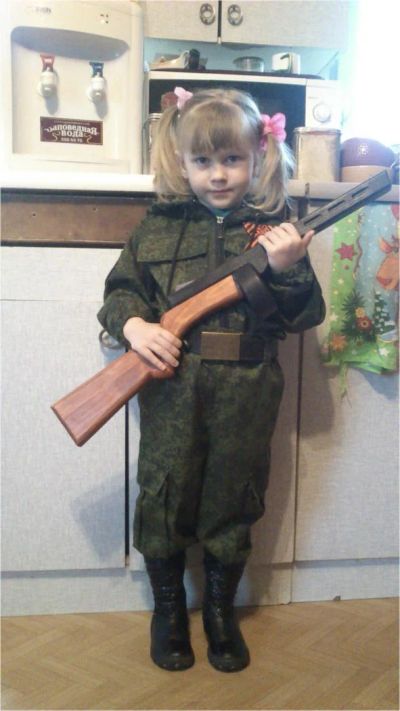 Лот: 11147748. Фото: 1. Детский военный костюм камуфлированный... Детские карнавальные, праздничные костюмы
