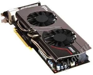 Лот: 2098612. Фото: 1. Видеокарта PCI-E MSI GeForce GTX... Видеокарты