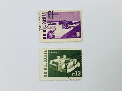 Лот: 23594260. Фото: 1. Неполная серия. Архитектура. Болгария... Марки