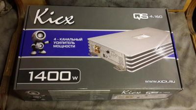 Лот: 7093246. Фото: 1. Усилитель Kicx QS 4.160 новый... Усилители