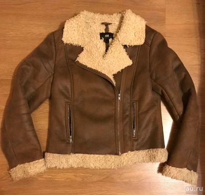 Лот: 9324434. Фото: 1. Дубленка H&M (весна). Верхняя одежда