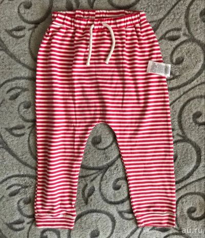 Лот: 13780470. Фото: 1. Штанишки Mom s care, полосатые... Брюки, шорты, джинсы