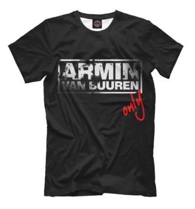 Лот: 22948005. Фото: 1. Мужская футболка Armin Van Buuren. Футболки, поло