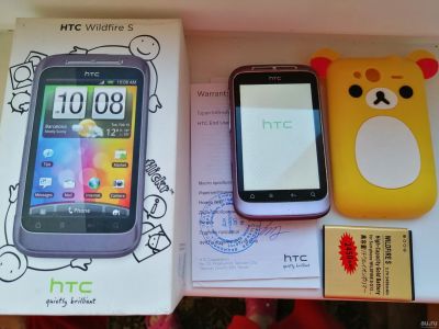 Лот: 13687066. Фото: 1. Смартфон HTC Wildfire S. Смартфоны