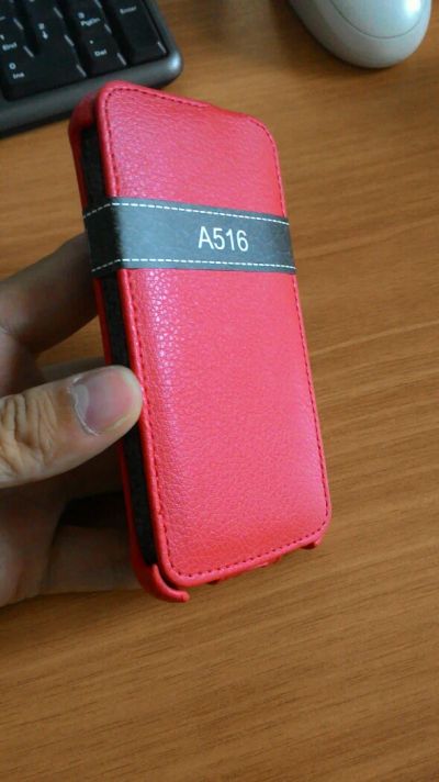 Лот: 4378814. Фото: 1. Продам чехол для Lenovo a516 красный. Чехлы, бамперы