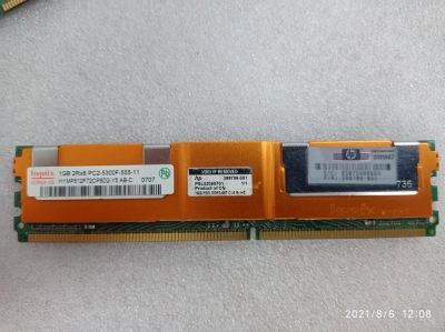 Лот: 17943676. Фото: 1. оперативная память Hynix 1gb hymp512f72cp8n3-y5... Оперативная память