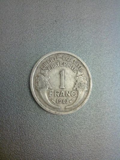 Лот: 7658766. Фото: 1. 1 франк 1947 год Франция. Европа