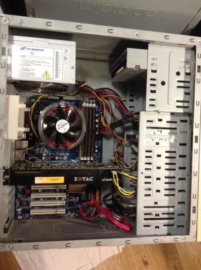 Лот: 8493740. Фото: 1. ZOTAC GeForce GTX465 косячная. Видеокарты
