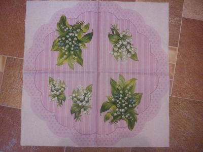 Лот: 5951015. Фото: 1. Салфетки для декупажа "Ландыш". Декупаж