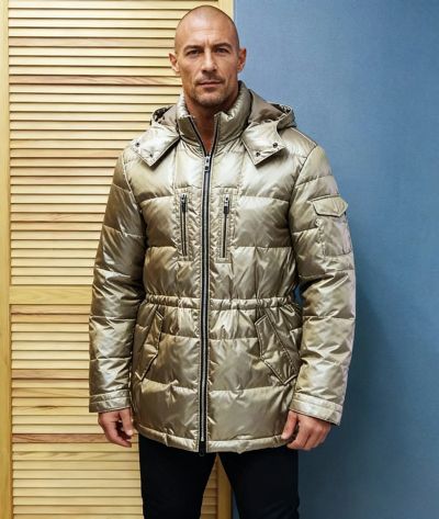 Лот: 25317516. Фото: 1. Мужской пуховик Finn Flare, 3XL... Верхняя одежда