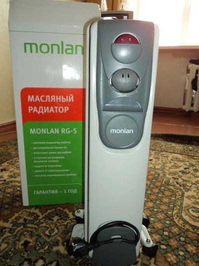 Лот: 3789464. Фото: 1. Масляной радиатор. Обогреватели бытовые