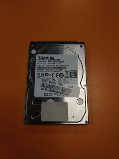 Лот: 16549426. Фото: 1. Б/У жесткий диск HDD для ноутбука... Жёсткие диски (HDD)