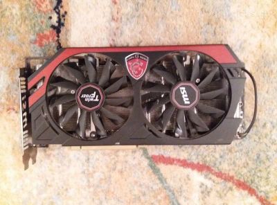 Лот: 10821456. Фото: 1. MSI Radeon R9 280X 3GB (быстрее... Видеокарты