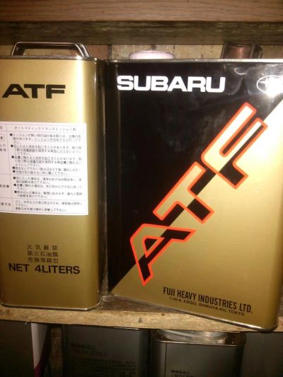 Лот: 9901005. Фото: 1. Subaru ATF (4л). Расходные материалы