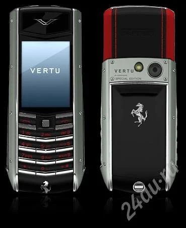 Лот: 607800. Фото: 1. Отличная копия VERTU FERRARI ROSSO... Кнопочные мобильные телефоны