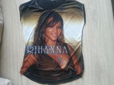 Лот: 5119933. Фото: 1. Футболка женская Rihanna р.44-46... Футболки, топы и майки