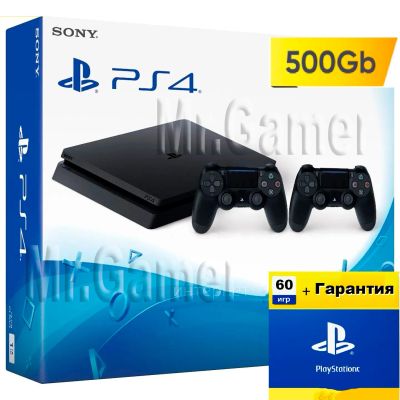 Лот: 19536077. Фото: 1. Sony playstation 4 slim\ ps4... Консоли