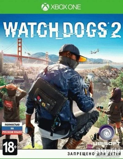 Лот: 15147047. Фото: 1. Watch Dogs 2 [Xbox One, русская... Игры для консолей