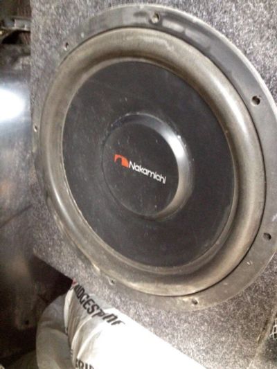 Лот: 4816023. Фото: 1. сабвуфер Nakamichi NG-112. Акустика автомобильная