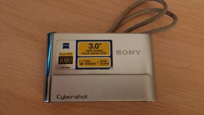 Лот: 4637128. Фото: 1. Цифровой фотоаппарат Sony Cyber-shot... Цифровые компактные