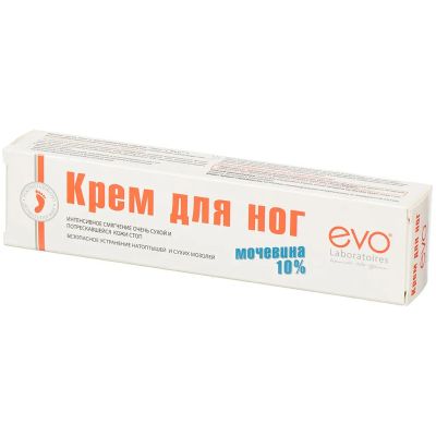 Лот: 24080036. Фото: 1. Крем для ног, Evo, 50 мл, с мочевиной... Уход за телом