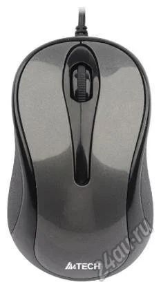 Лот: 5542056. Фото: 1. Мышь USB A4Tech N-360-1 Glossy... Клавиатуры и мыши
