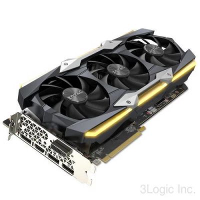 Лот: 9793332. Фото: 1. Zotac GTX 1080 Ti AMP! Extreme... Видеокарты